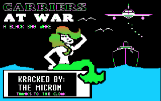 Carriers At War Title Screen